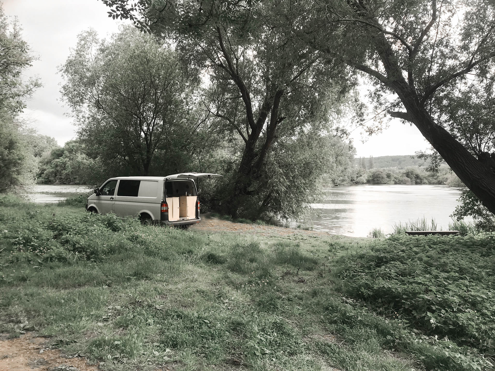 camper van boucles de la seine